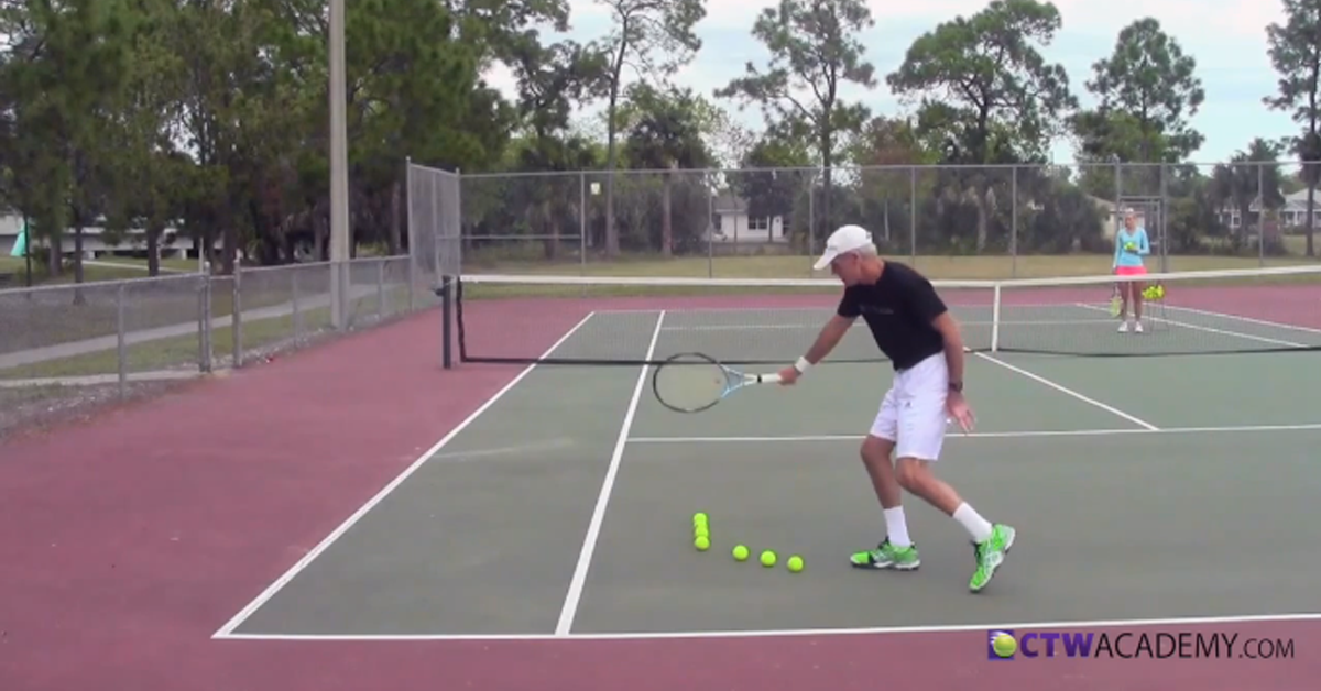 How To Hit Down The Line With Forehand And Backhands
